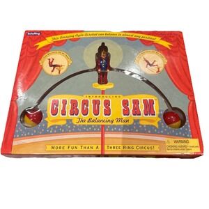 Circus Sam The Balancing Man Vintage 2005 Toy New In Box Fun Christmas Gift